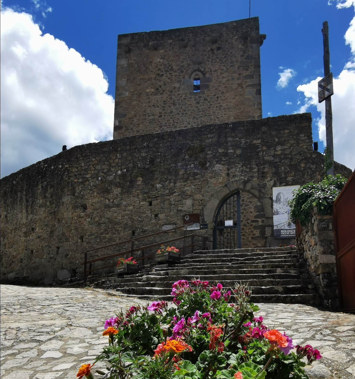 15th-century castle and fortress of San Martín del Castañar.