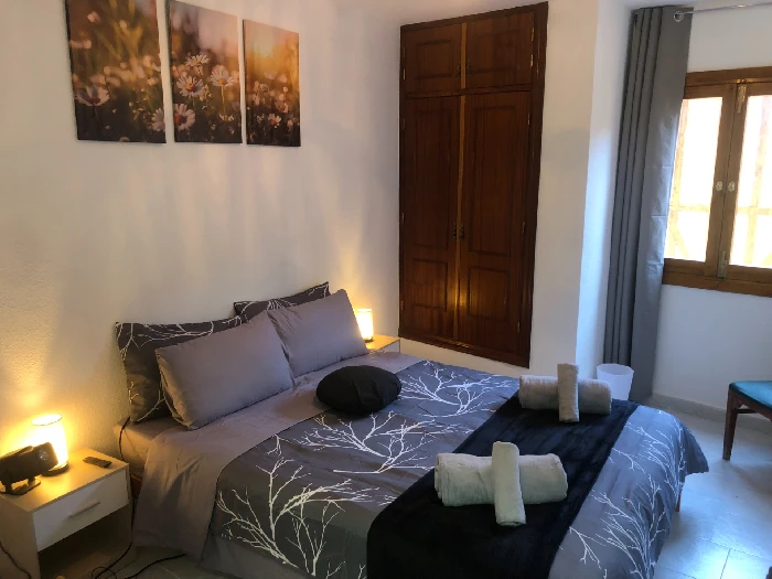 Habitación de la primera planta, Casa Rural Los Nietos de Pura